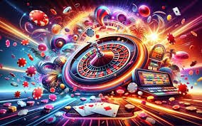 Antarmuka harimau108 menampilkan kategori slot online dan live casino